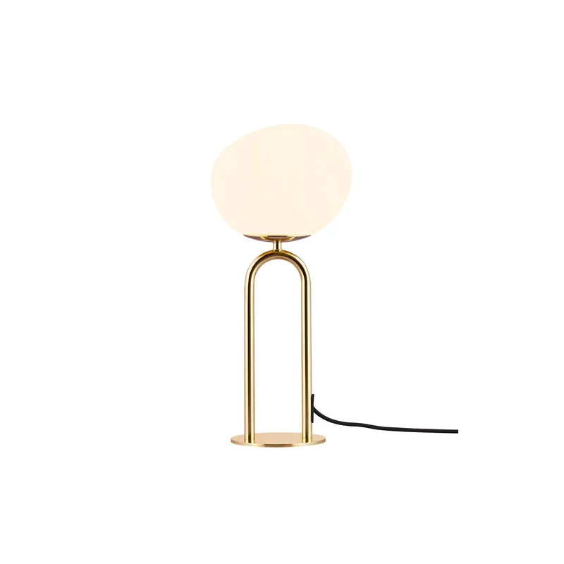 Compra Ahora DFTP by Nordlux Lámpara De Mesa Shapes Vidrio y Metal Latón | Apta para 1x E27