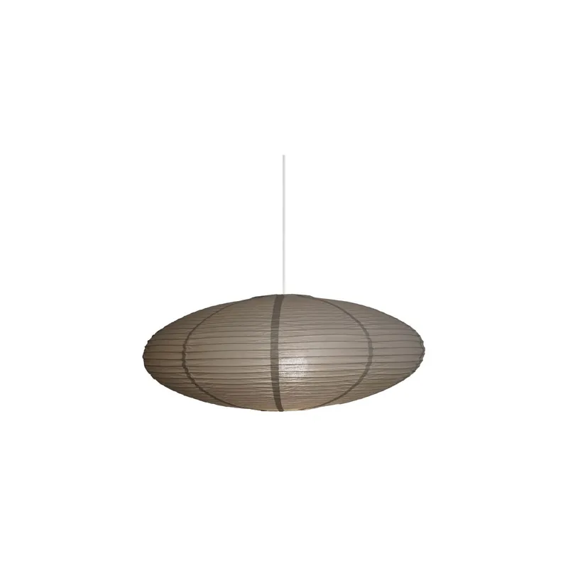 Envío Inmediato Nordlux Villo 60 Pantalla de lámpara Papel y Metal Marrón | 600mm - Excl. Soporte de suspensión cable y Dosel