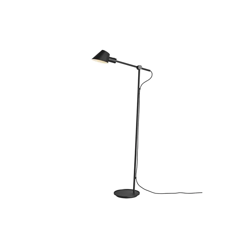 Compra Hoy DFTP by Nordlux Stay Lámpara de pie Aluminium Negro | Apta para E27