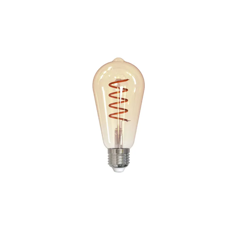 Eglo LED Edison E27 Con Filamento Ámbar 14W 600lm - 822 Luz Muy Cálida | Reemplazo 60W Popular