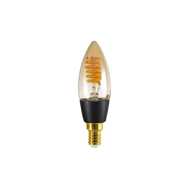 Eglo Connect.Z Smart LED Vela E14 Con Filamento Ámbar 4.9W 320lm - 827-865 Ajustable Blanco | Regulable - Reemplazo 25W Última Oportunidad