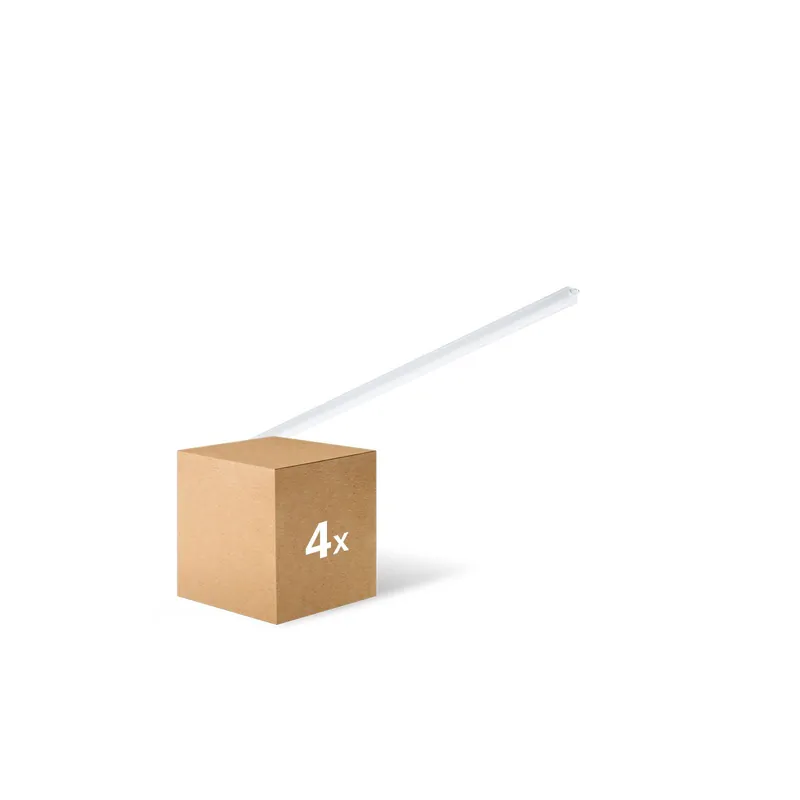 Multipack 4x Philips Pantalla LED Ledinaire BN021C 24W 2400lm - 830 Luz Cálida | 150cm Precio Bajo