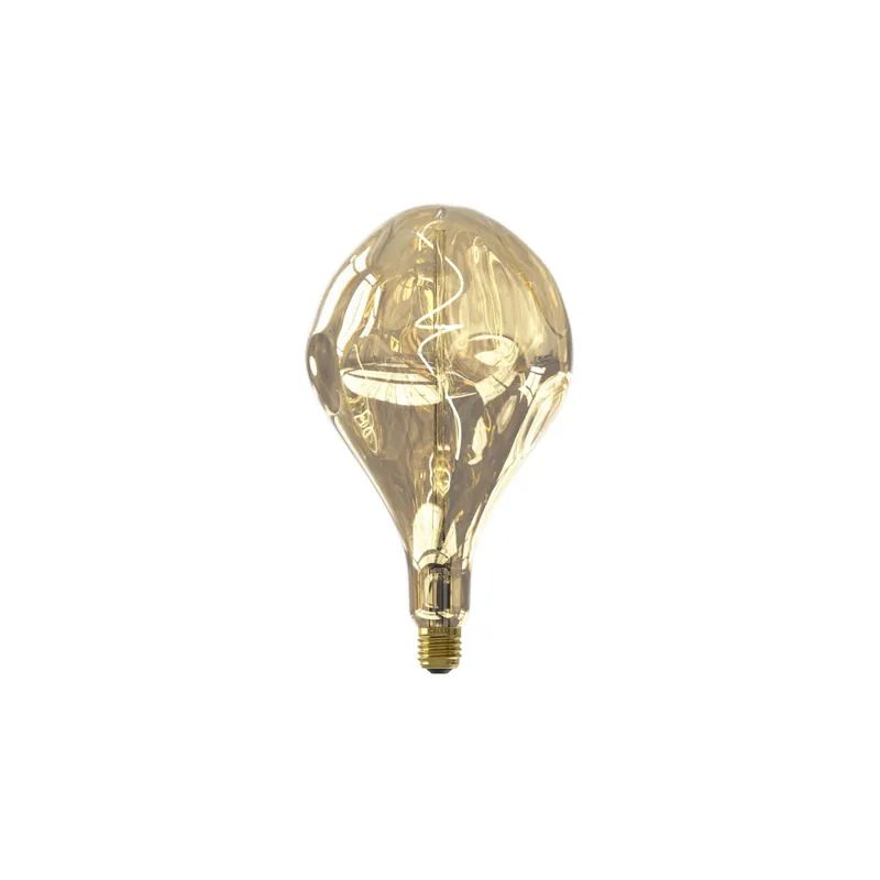 Popular Calex XXL Organic Evo Champagne LED E27 Con Filamento 6W 100lm- 818 Luz Muy Cálida | Regulable