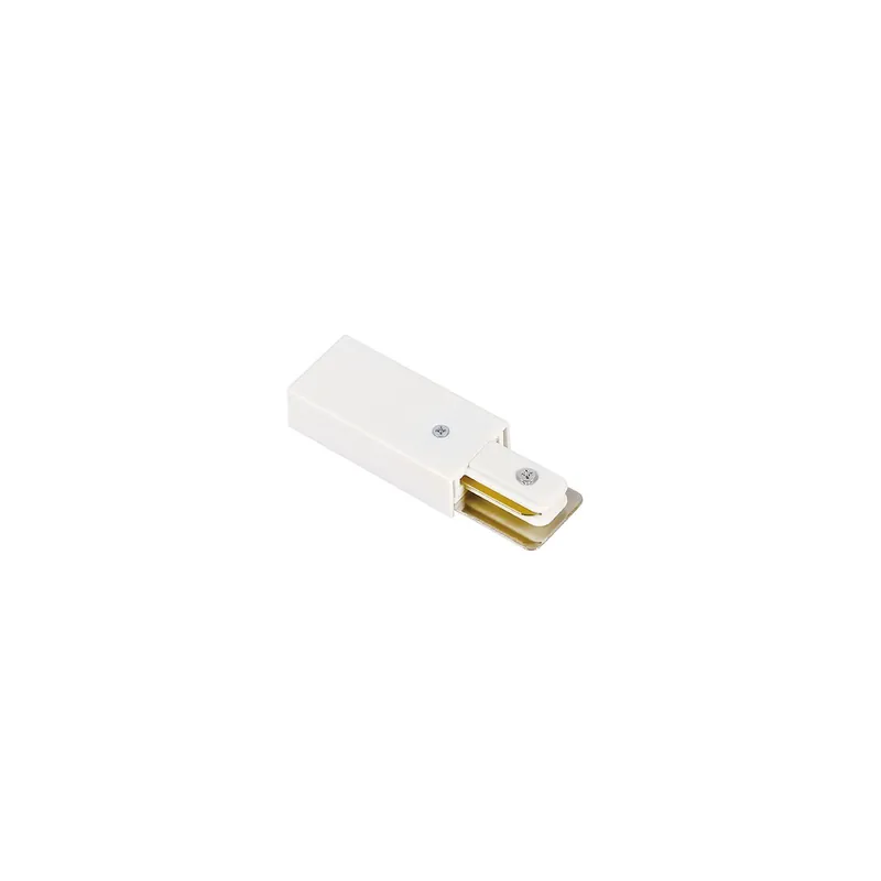 Imprescindible (Must-Have) Bright Choice 1-Fase Rail Conector de Alimentación Blanco