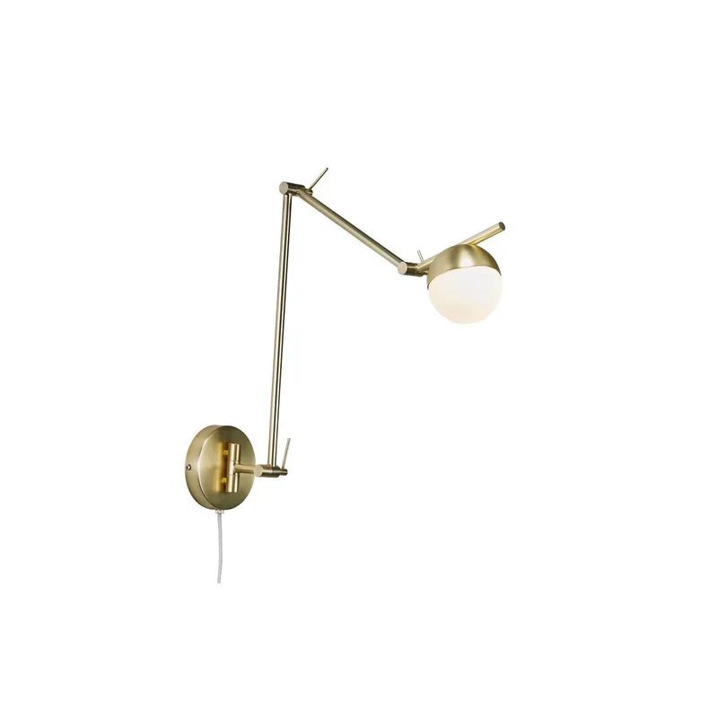 A Buen Precio Nordlux Contina Luz De Pared Metal y Vidrio Latón | Apta para G9