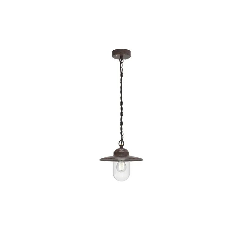 Nordlux Luxembourg Colgante De Luz Metal y Vidrio Oxidado | IP33 - Apta para E27 Solo Hoy