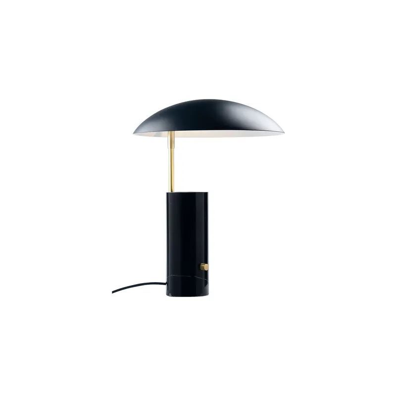 Entrega Rápida DFTP by Nordlux Lámpara De Mesa Mademoiselles Mármol y Metal Negro | Apta para 1x GU10