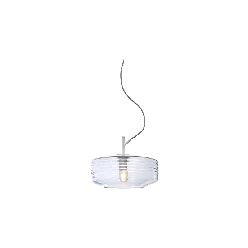 It's about RoMi Colgante De Luz Verona Vidrio Transparente | Apta para 1x E27 Favorito De Clientes