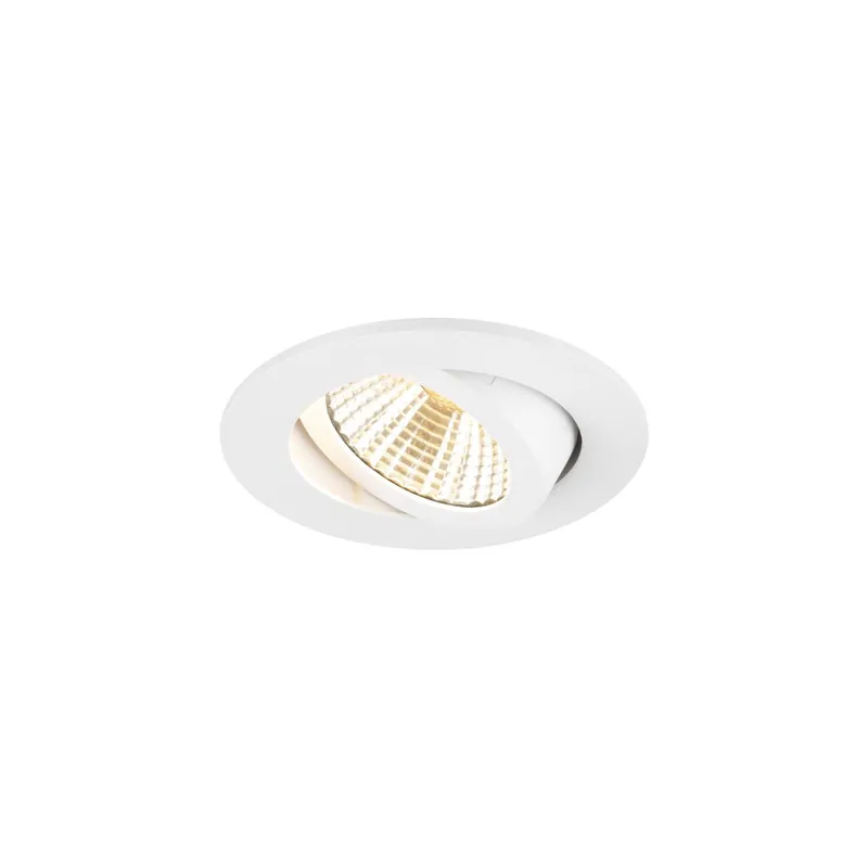 Pago Seguro SLV New Tria Universal 68 Foco Aluminium Blanco Esférica 8.6W 600lm 38D - 925-930-940 CCT | Recorte 68mm - Mejor Reproducción De Color - Regulable