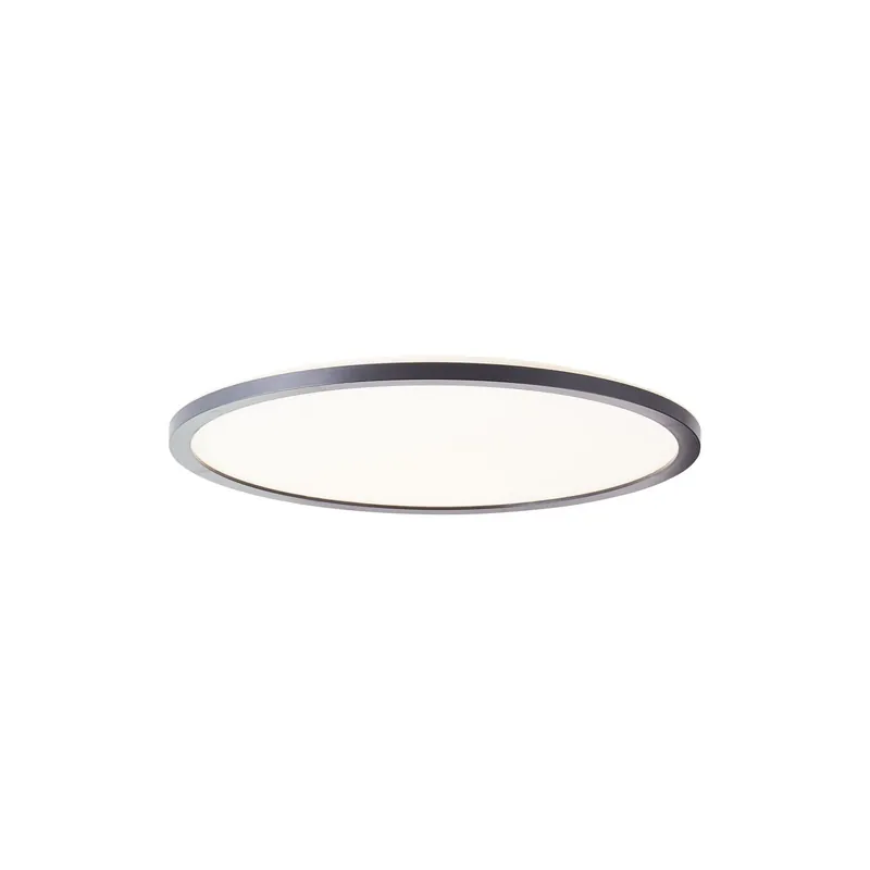 Barato Brilliant Sorell Luz de techo Plástico Negro Blanco 19W 2900lm - 830-865 CCT | 420mm - Mando A Distancia Regulable