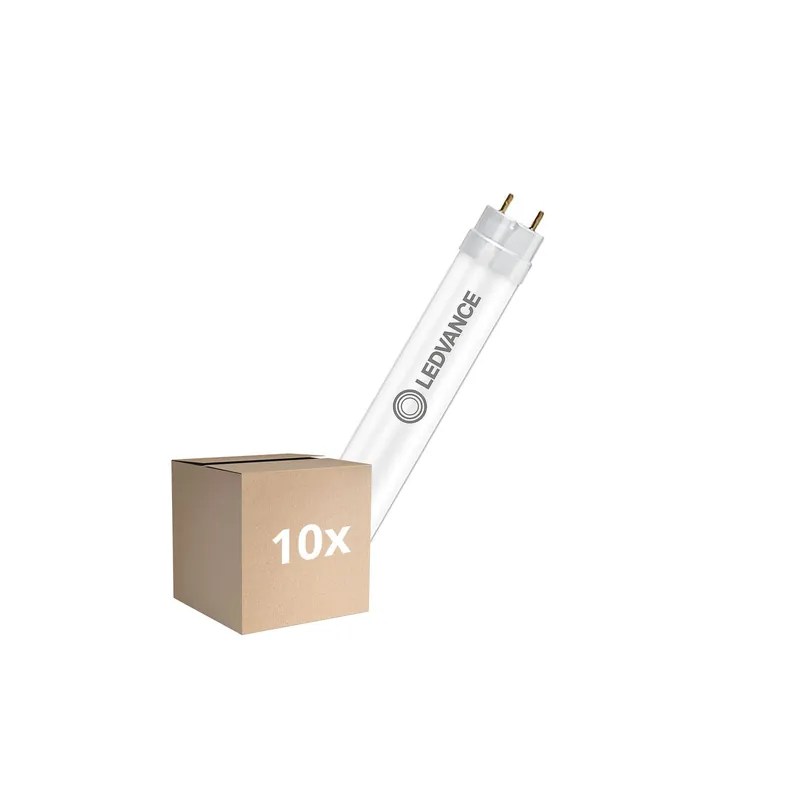 Multipack 10x Ledvance Tubo LED T8 EM Value (EM/Mains) Standard Output 18.3W 2200lm - 840 Blanco Frio | 150cm - Reemplazo 58W Ocasión Especial
