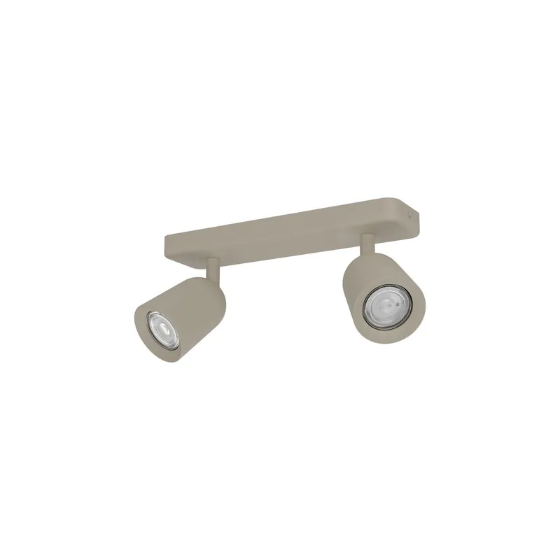 Bestseller Eglo Luz de techo Camaldoli Acero Lijado | IP20 - Apta para 2x GU10