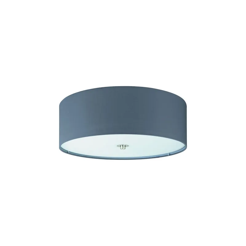 Stock Limitado Eglo Luz de techo Pasteri Acero Níquel Satinado | IP20 - Apta para 3x E27