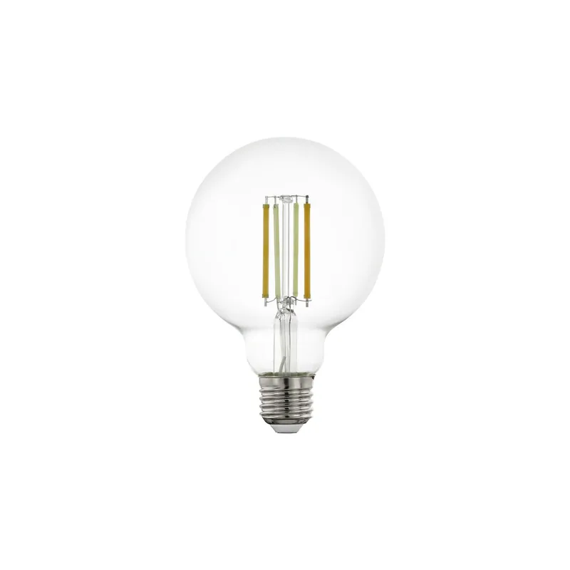 Promoción Eglo LED E27 Globe Clara Con Filamento 8W 1055lm - 822-865 Ajustable Blanco | Zigbee Regulable- Reemplazo 75W
