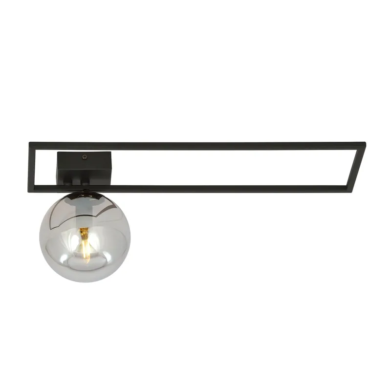 Barato Emibig Luz de techo Imago Acero Negro | Apta para 1x E14 - Max 10W
