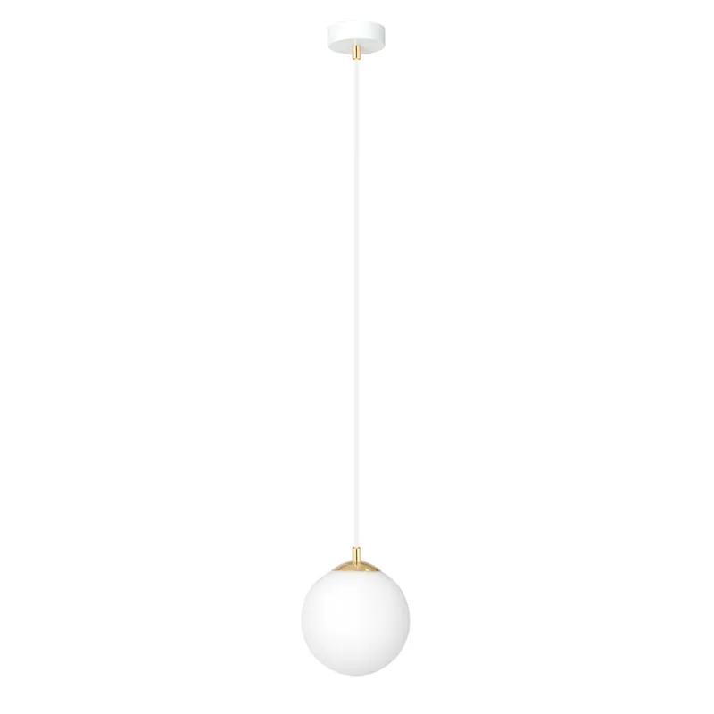 Precio Económico Emibig Colgante De Luz Royal Acero Blanco | Apta para 1x E14 - Max 10W