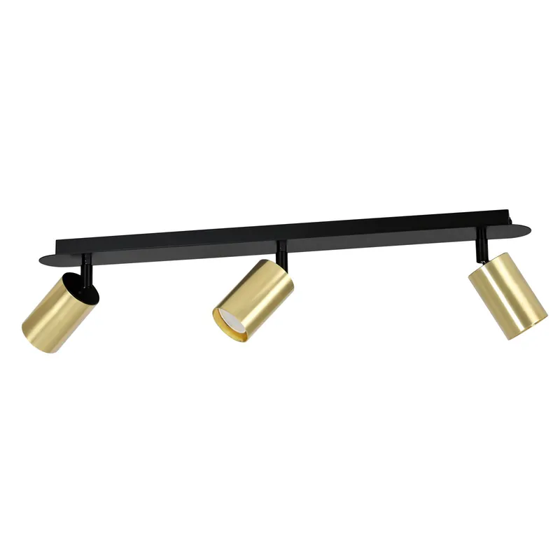 Compra Ahora Emibig Luz de techo Zen Acero Negro | Apta para 3x GU10 - Max 10W