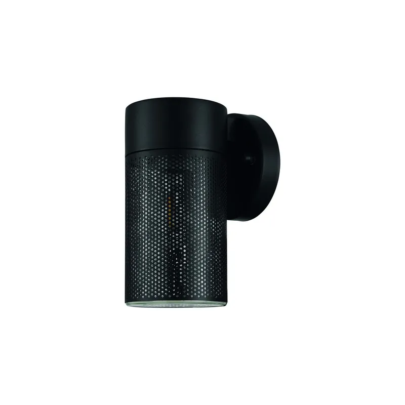 A Buen Precio Eglo Luz De Pared Fantecolo Acero Negro | IP44 - Apta para 1x E27