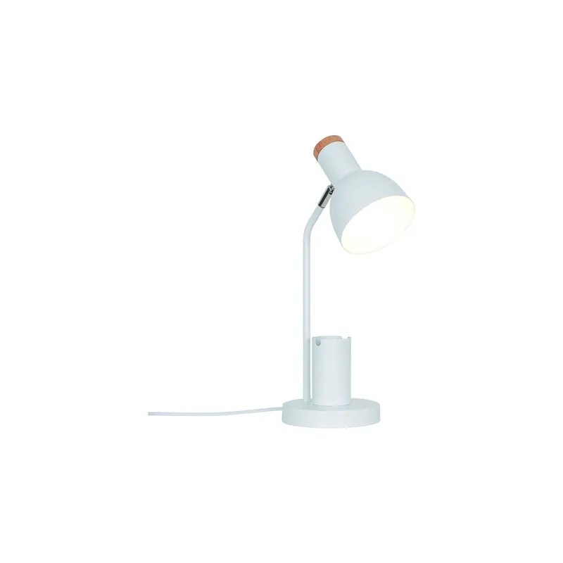 Nordlux Lámpara De Mesa Devone Metal Blanco | IP20 - Apta para 1x E27 Rebajas