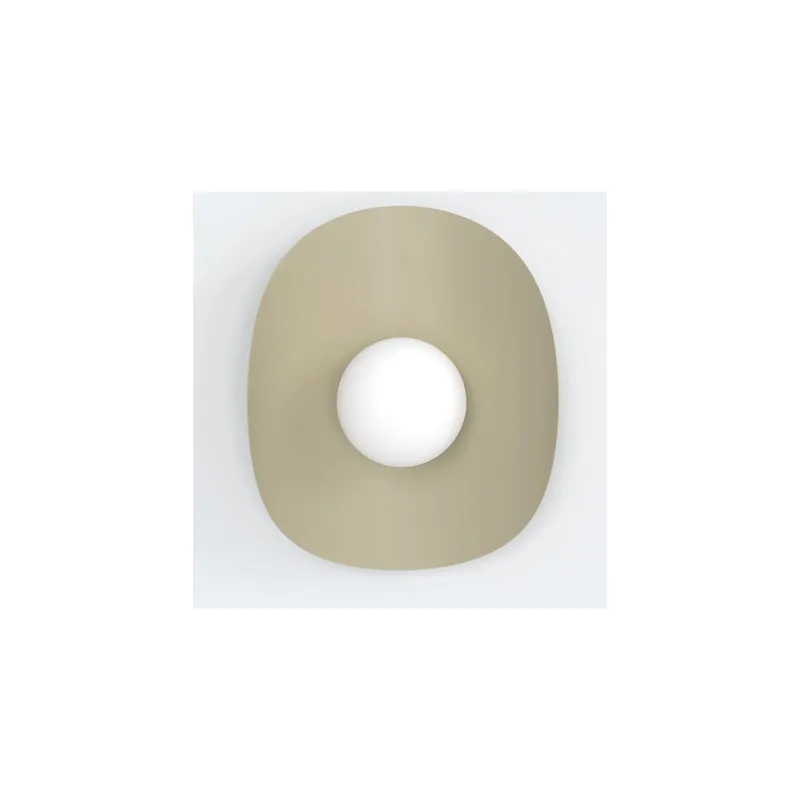 Oferta Limitada Emibig Luz De Pared Fiero Acero Marrón | Apta para 1x G9 - Max 8W