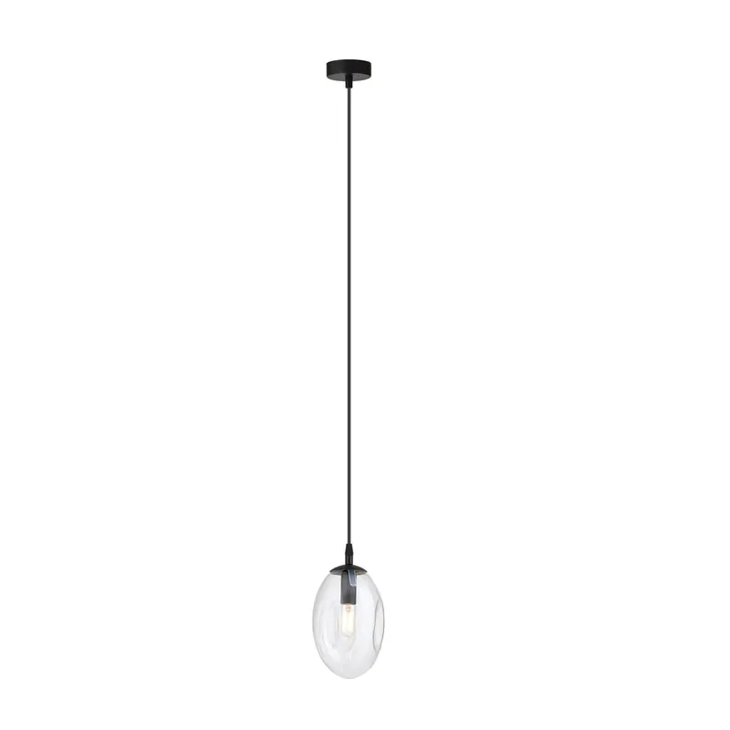Emibig Colgante De Luz Astral Acero Negro | Apta para 1x E14 - Max 10W Envío Inmediato