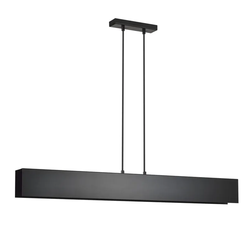 Barato Emibig Colgante De Luz Gentor Acero Negro | Apta para 4x E27 - Max 15W