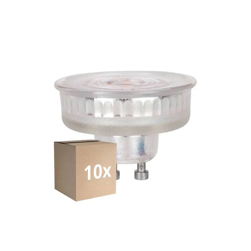 Entrega Rápida Multipack 10x Eglo Foco LED GU10 PAR16 4W 400lm 38D - 840 Blanco Frio | Reemplazo 57W