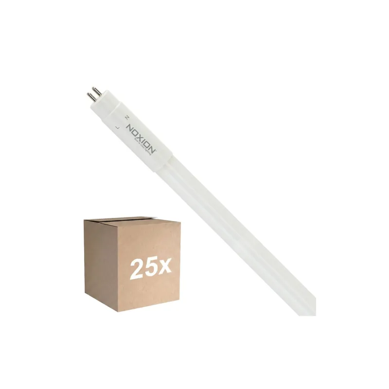 Más Vendido Multipack 25x Noxion Avant LEDtube T5 Avant Extreme (Mains AC) High Efficiency 7W 1100lm - 840 Blanco Frio | 55cm - Reemplazo 14W