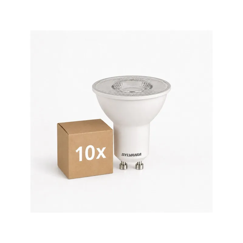 Precio De Fábrica Multipack 10x Sylvania RefLED ES50 Foco LED GU10 PAR16 320lm 110D - 830 Luz Cálida | Reemplazo 35W