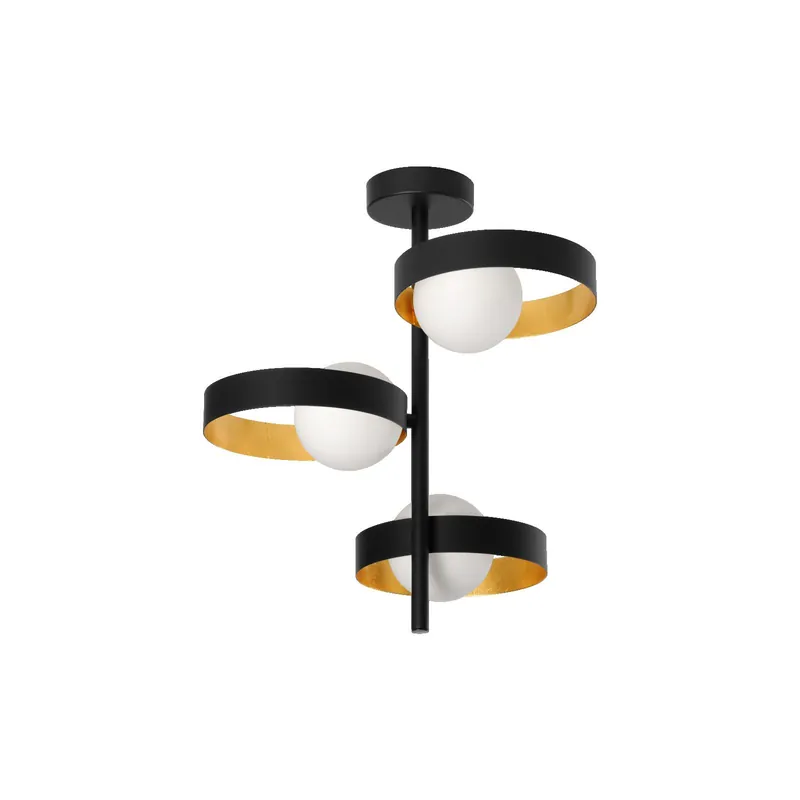 Barato Ledvance Decor Memphis Acero Colgante De Luz Negro | Apta para 3x G9