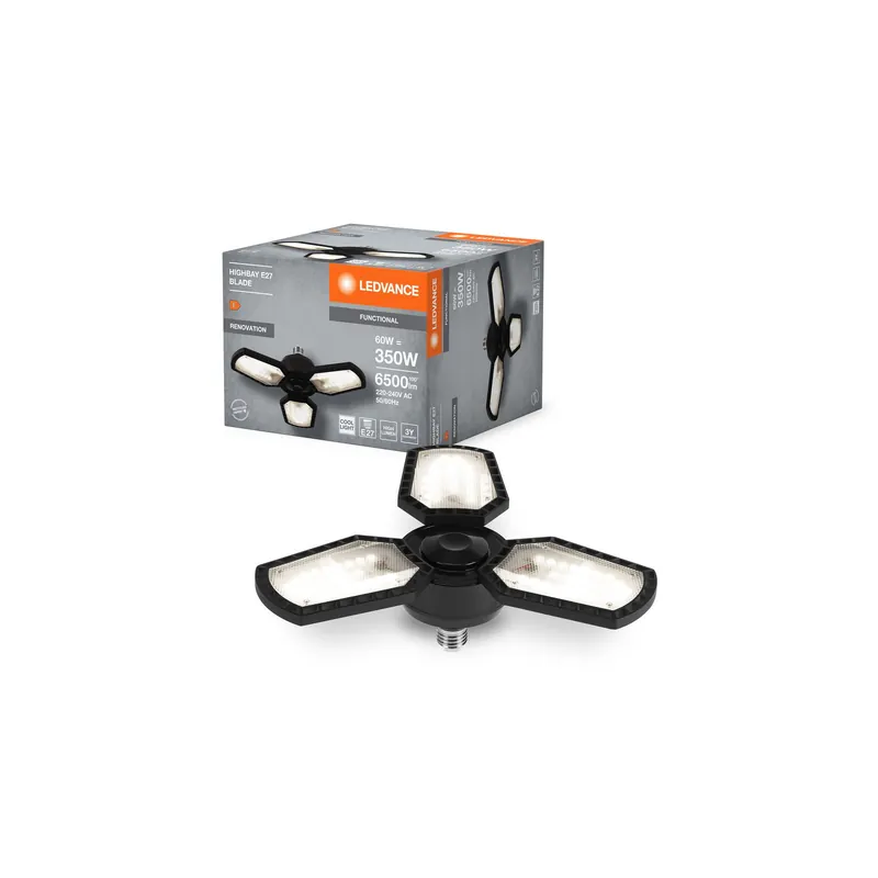 Última Oportunidad Ledvance Highbay LED E27 Mate 60W 6500lm – 840 Blanco Frio