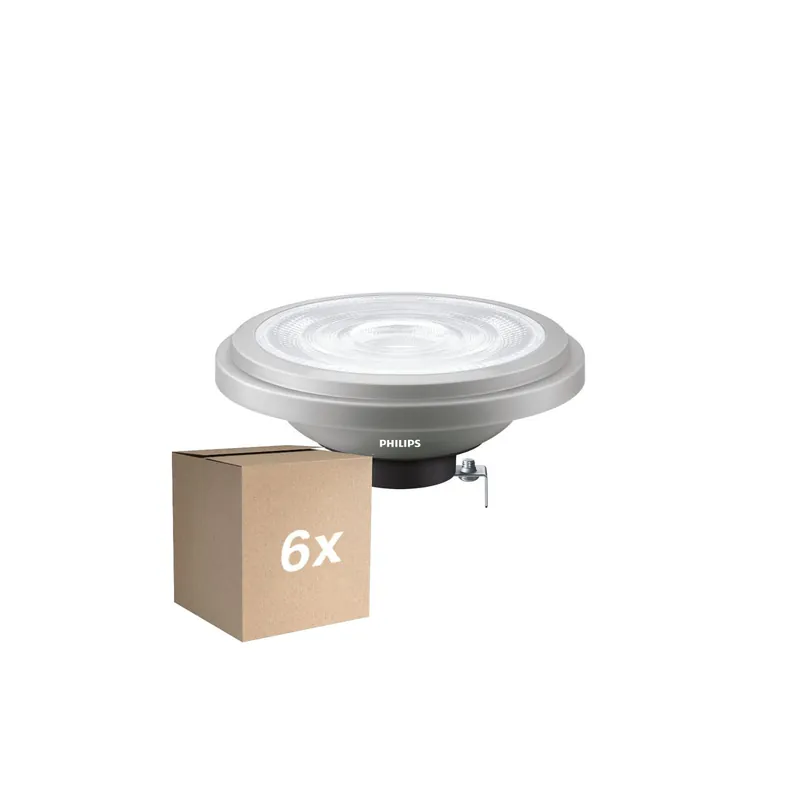 Multipack 6x Philips Corepro LED Foco G53 AR111 7W 550lm 40D - 830 Luz Cálida | Reemplazo 50W Barato