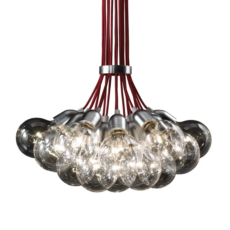 Directo De Fábrica B.LUX ILDE MAX S19 Colgante Racimo Cromo