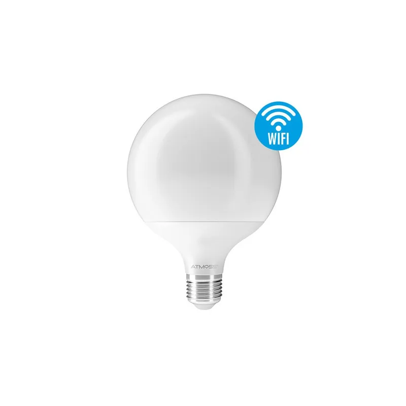 ATMOSS Bombilla Globo LED G120 E27 15W RGB WIFI Regulable Solo Hoy