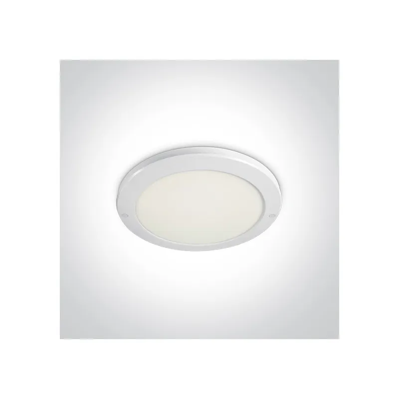 Popular ONE LIGHT Plafón Ultra Slim blanco LED 30W 4000K