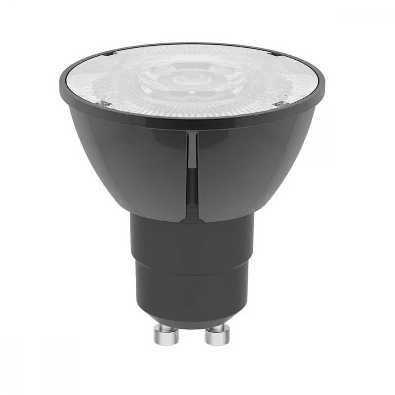Alta Calidad LIGHTED BOMBILLA GU10 7W 12º 2700K Regulable