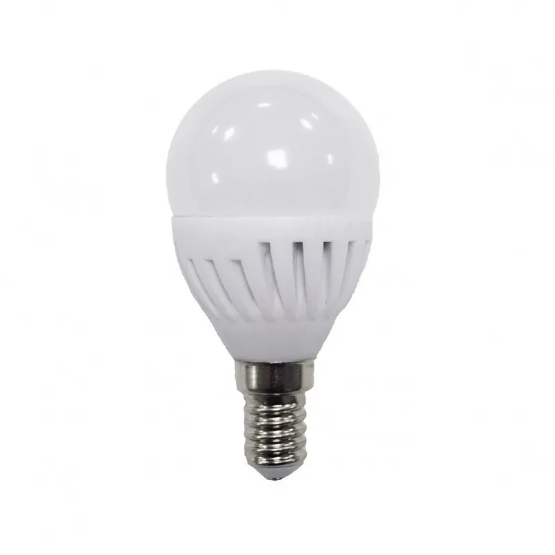Envío Inmediato LIGHTED Bombilla Esférica Cerámica E14 9W 3000K