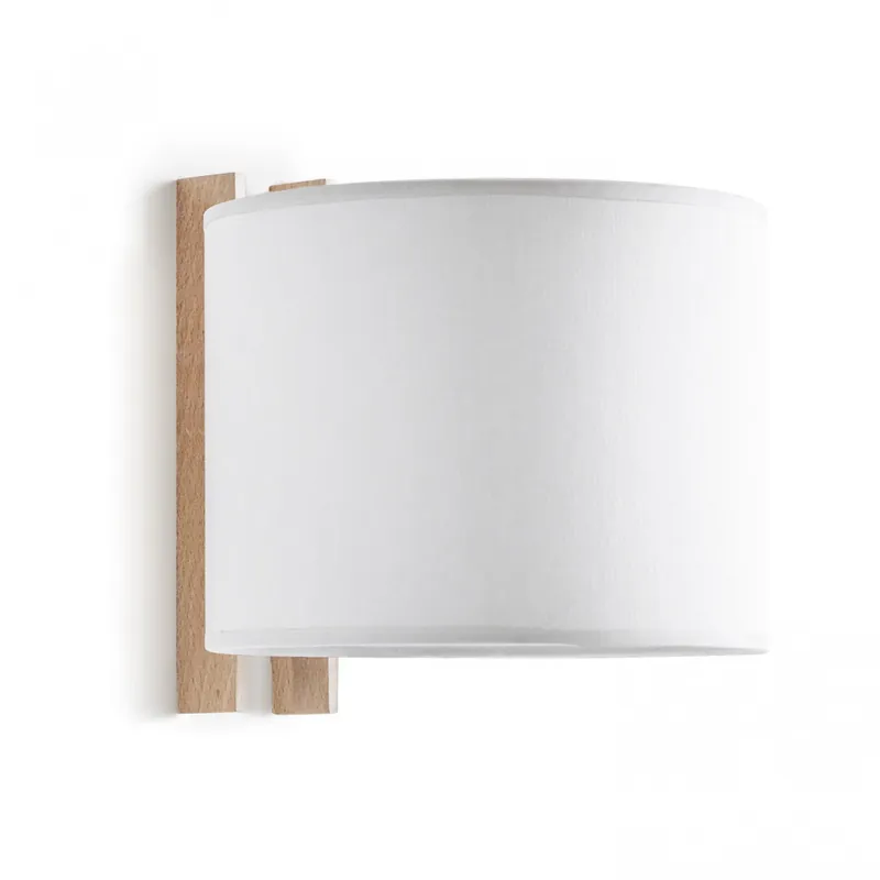 EXO LIGHTING WOOD Lámpara aplique blanco Descuento
