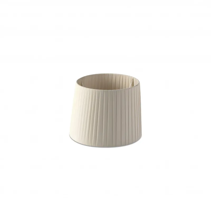 Alta Calidad FARO PANTALLA TEXTIL ENCINTADA BEIGE Ø215X160
