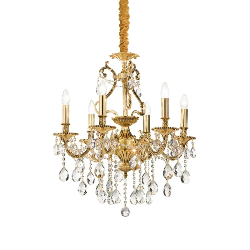Directo De Fábrica IDEAL LUX GIOCONDA SP6 Colgante oro