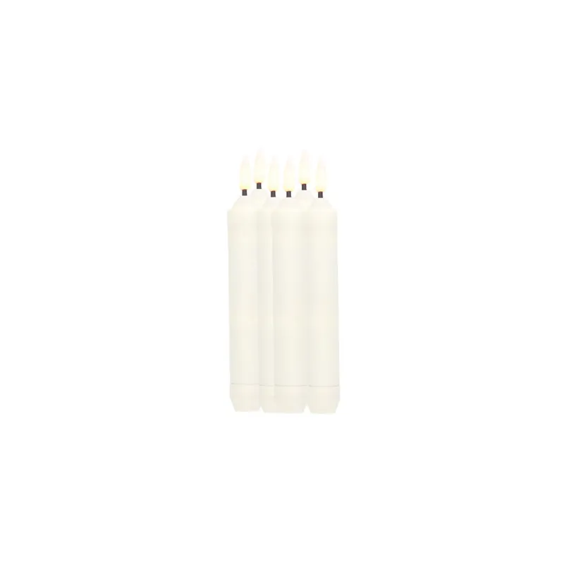 Ordenar Ahora Mismo Pack 6 velas LED candelabro 160mm