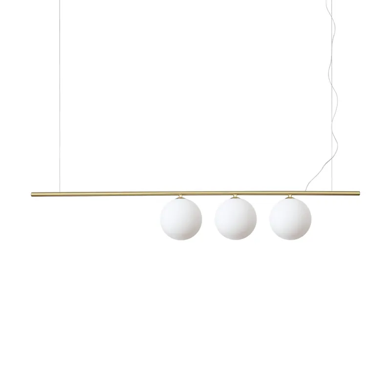A Buen Precio IDEAL LUX PERLINE SP3 COLGANTE LATÓN