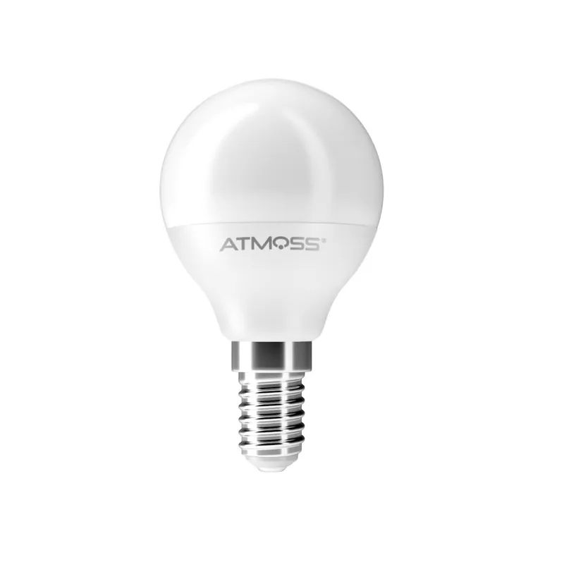 ATMOSS Bombilla Esférica E14 5W 6500K Garantía De Devolución De Dinero