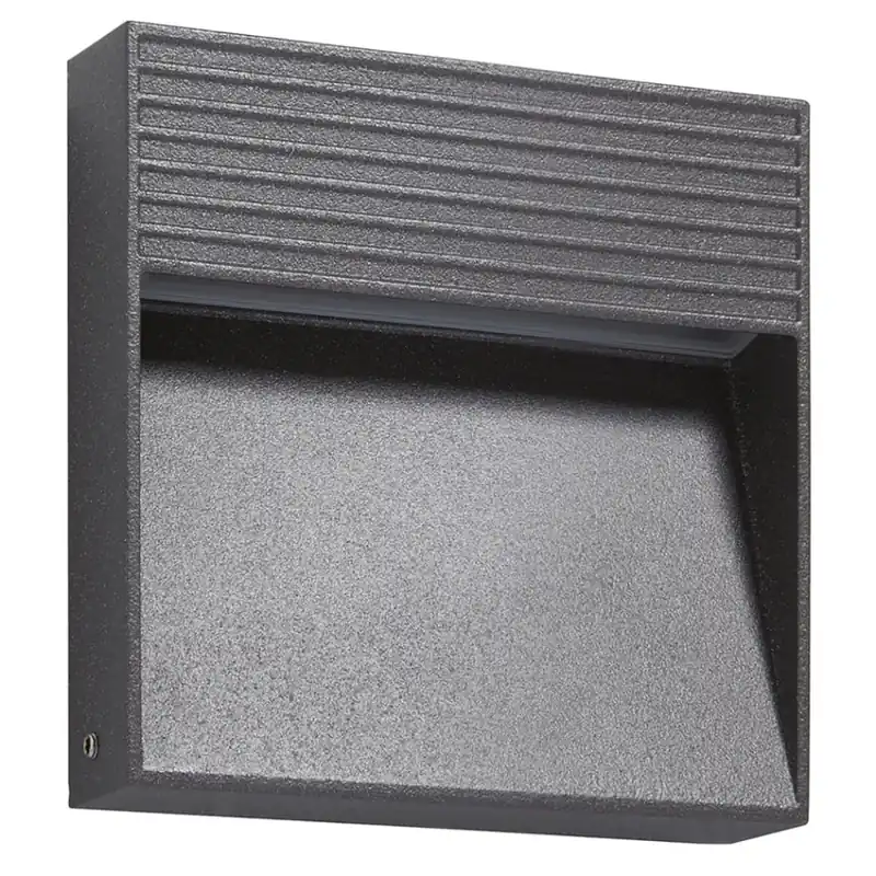 CRISTHER RIMA Square Aplique Antracita 4000K Marca Reconocida