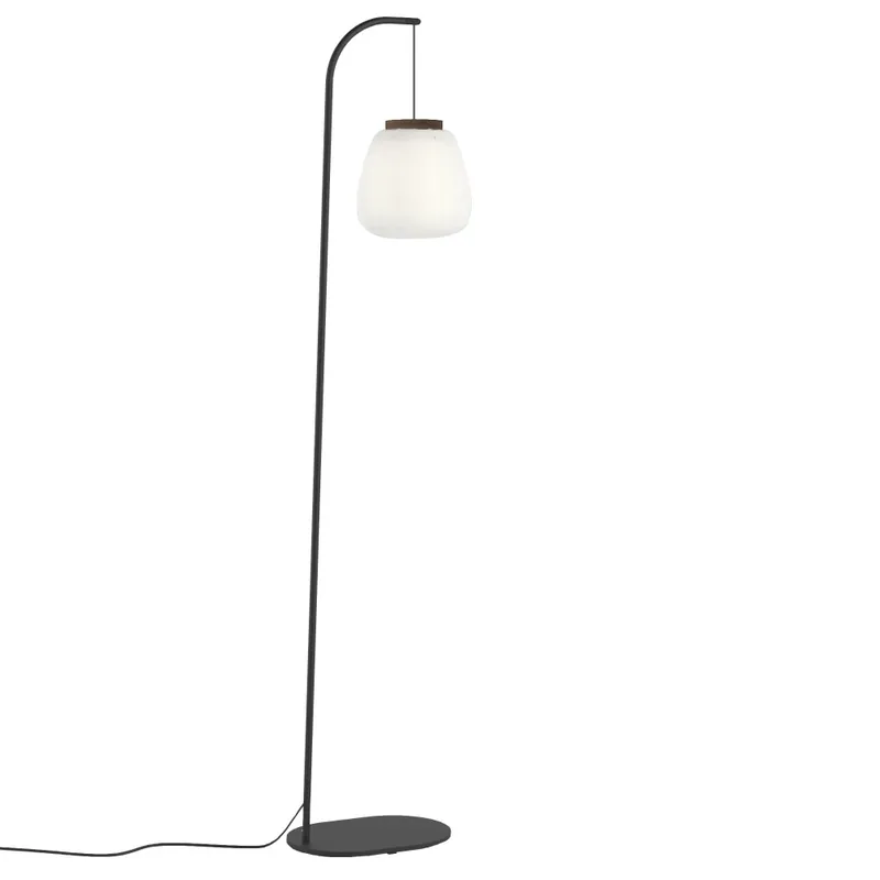 B.LUX MISKO F25 Pie de Salón Negro-Nogal Ordena Ya