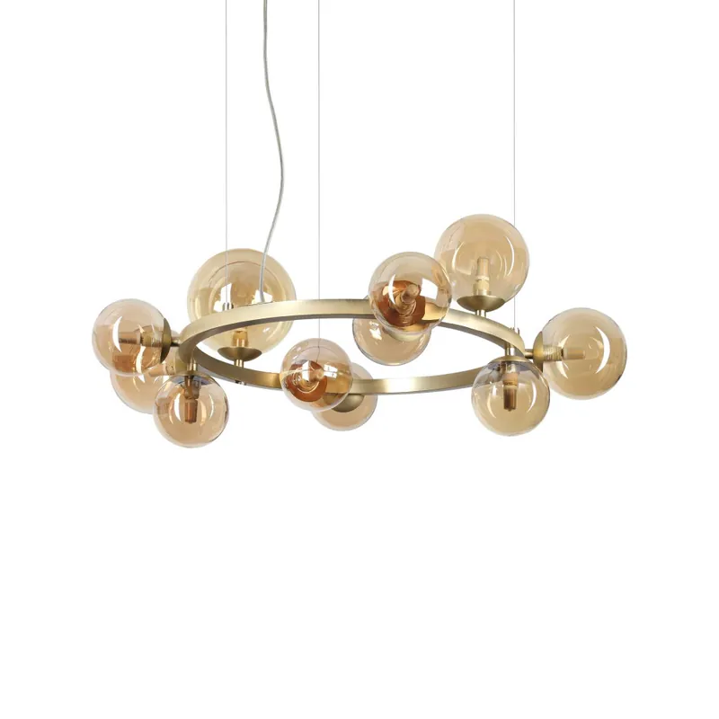 Comprar En Línea IDEAL LUX PERLAGE SP11 Colgante Ámbar