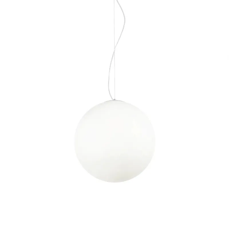 IDEAL LUX MAPA D40 Colgante Blanco Certificado