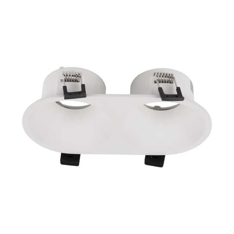 Certificado HOFF LIGHT MALTA Round Doble IP20 Blanco GU10