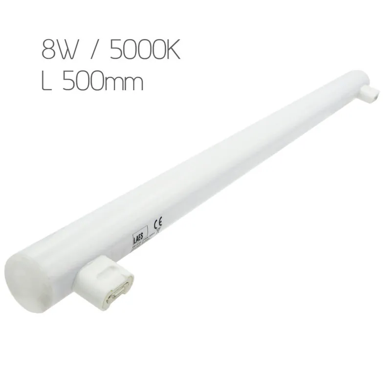 LAES Linestra LED 8W 5000K L500 2 casquillos Favorito De Clientes