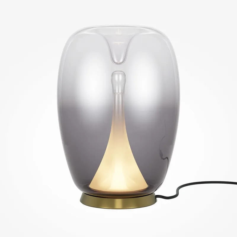 MAYTONI SPLASH Sobremesa Cristal Gris A Buen Precio